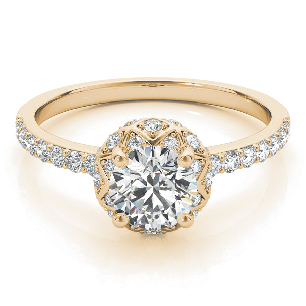 Round Diamond Engagement Ring · 0.99 ct tw
