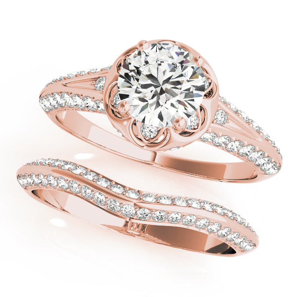 Round Diamond Engagement Ring · 0.75 ct tw