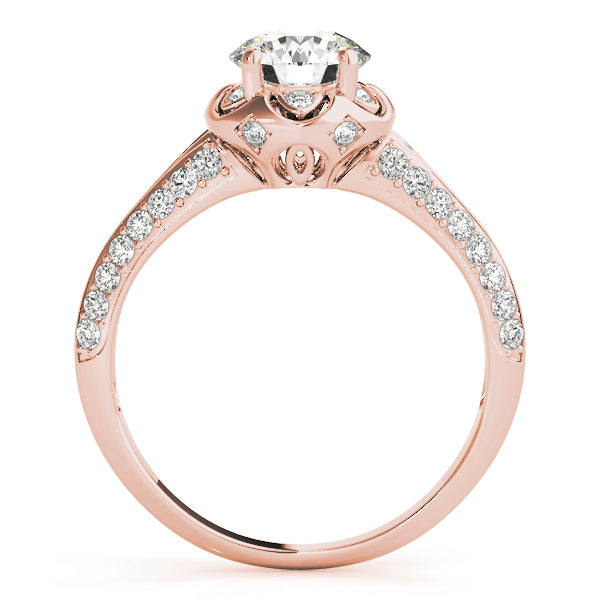 Round Diamond Engagement Ring · 0.75 ct tw
