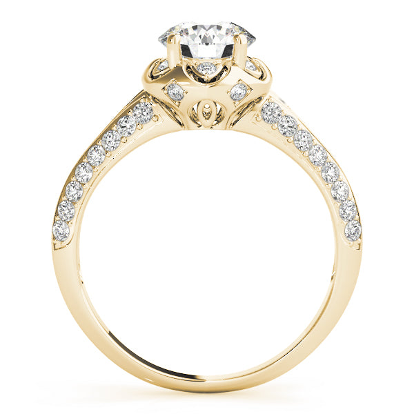 Round Diamond Engagement Ring · 0.75 ct tw