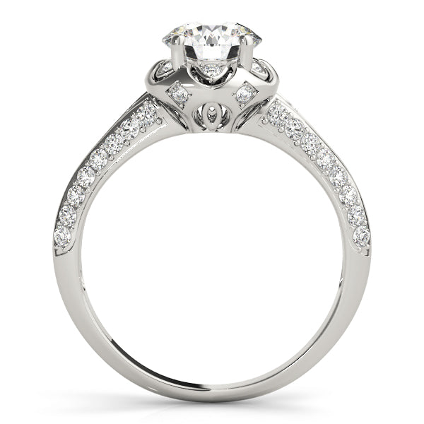 Round Diamond Engagement Ring · 0.75 ct tw