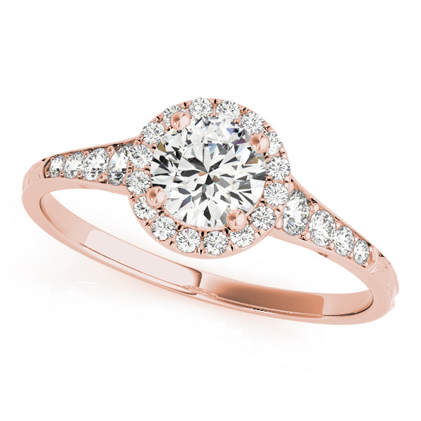 Round Diamond Engagement Ring · 0.70 ct tw