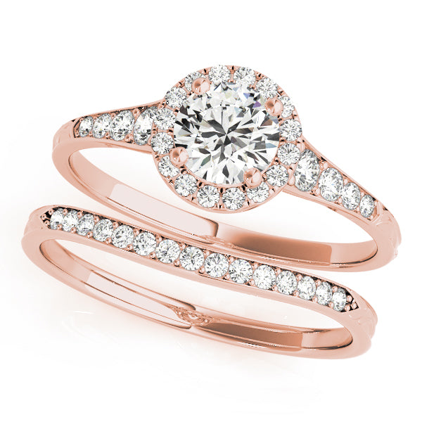Round Diamond Engagement Ring · 0.70 ct tw