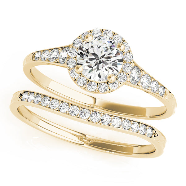 Round Diamond Engagement Ring · 0.70 ct tw