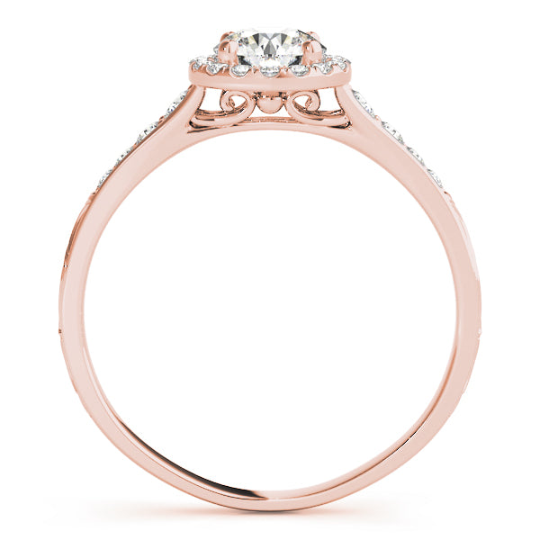 Round Diamond Engagement Ring · 0.70 ct tw