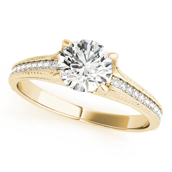 Round Diamond Engagement Ring · 0.76 ct tw