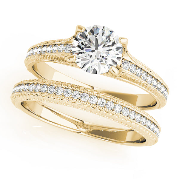 Round Diamond Engagement Ring · 0.76 ct tw
