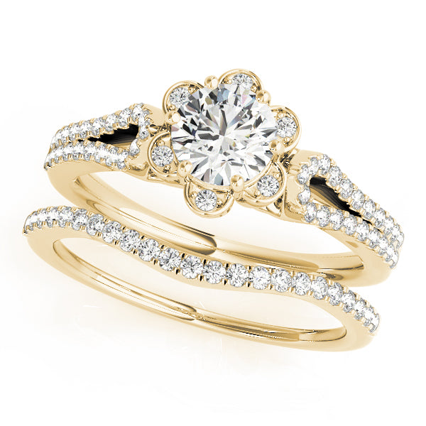 Round Diamond Engagement Ring · 0.71 ct tw