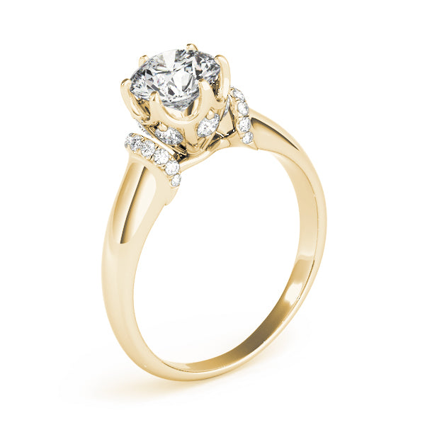 Round Diamond Engagement Ring · 0.65 ct tw