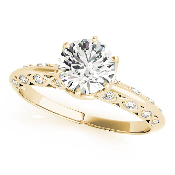 Round Diamond Engagement Ring · 0.61 ct tw