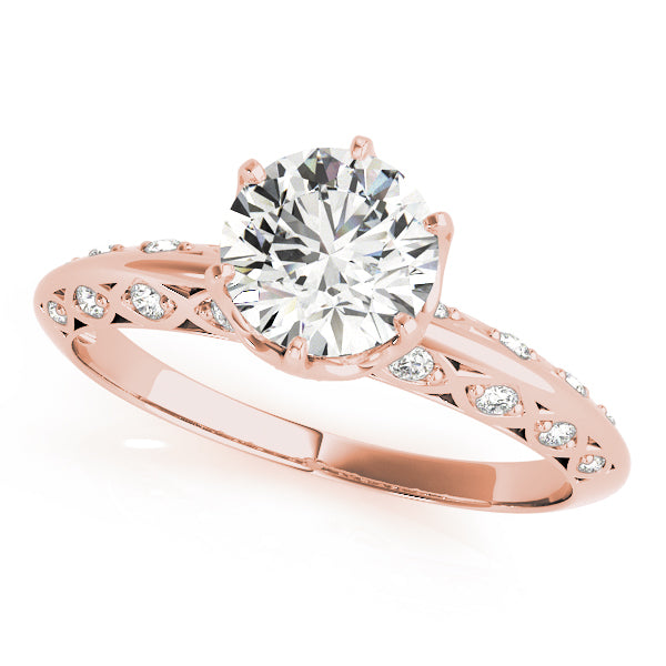 Round Diamond Engagement Ring · 0.29 ct tw