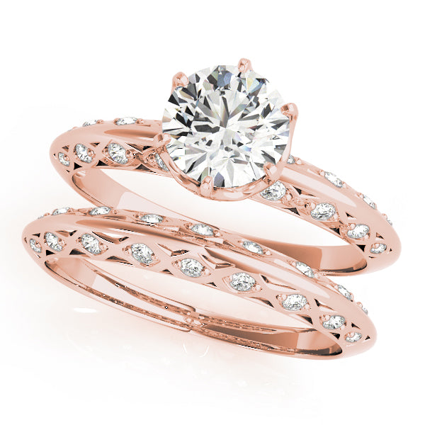 Round Diamond Engagement Ring · 0.86 ct tw