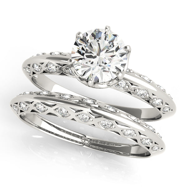 Round Diamond Engagement Ring · 0.61 ct tw