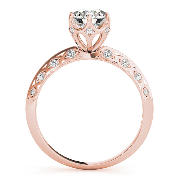 Round Diamond Engagement Ring · 0.61 ct tw
