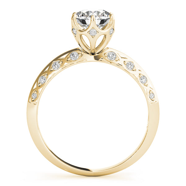 Round Diamond Engagement Ring · 0.86 ct tw