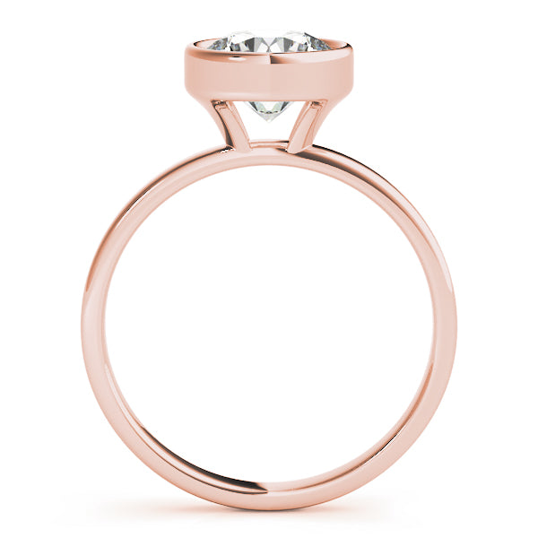 Round Bezel Diamond Solitaire Engagement Ring · 1.25 ct tw