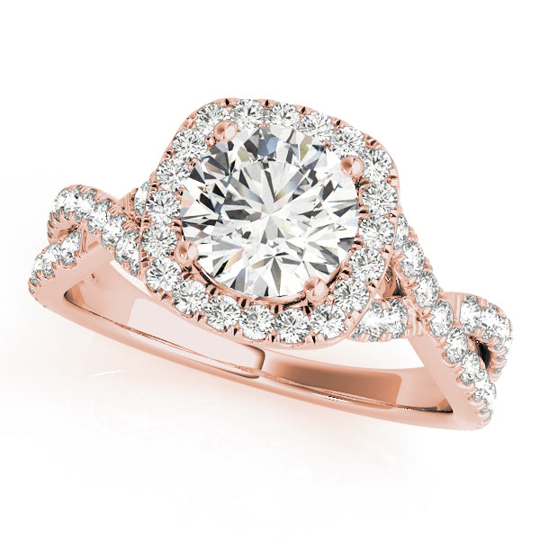 Round Diamond Engagement Ring · 0.96 ct tw