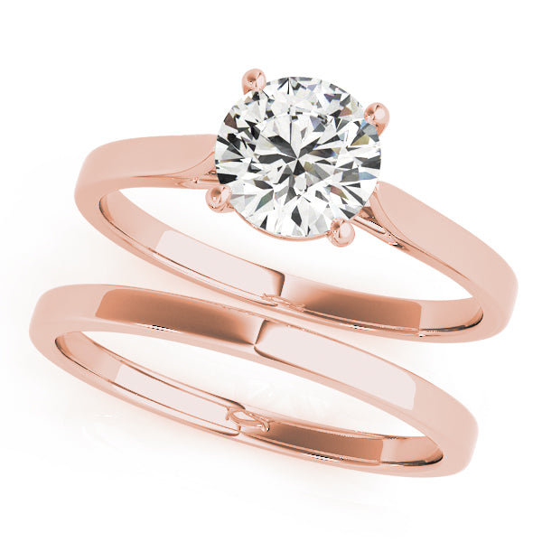 Round Diamond Solitaire Engagement Ring · 1.00 ct tw