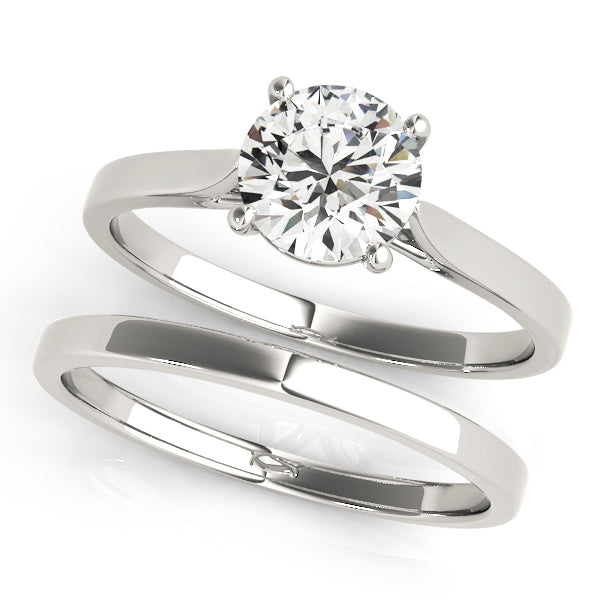 Round Diamond Solitaire Engagement Ring · 0.25 ct tw
