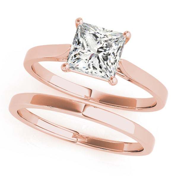 Square Princess Cut Diamond Solitaire Engagement Ring · 1.35 ct tw