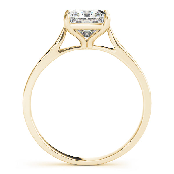 Square Princess Cut Diamond Solitaire Engagement Ring · 0.41 ct tw