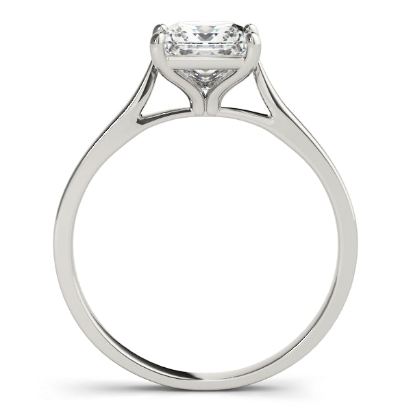 Square Princess Cut Diamond Solitaire Engagement Ring · 0.41 ct tw