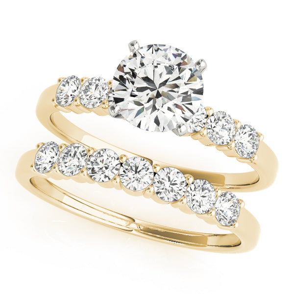 Single Row Diamond Engagement Ring · 0.60 ct tw