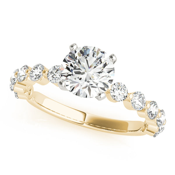 Single Prong Diamond Engagement Ring · 0.36 ct tw
