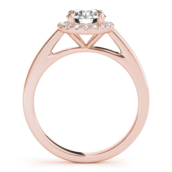 Round Halo Diamond Engagement Ring · 1.40 ct tw
