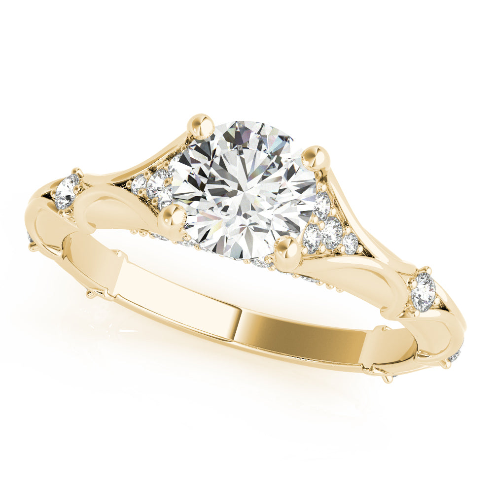 Round Diamond Engagement Ring · 1.05 ct tw