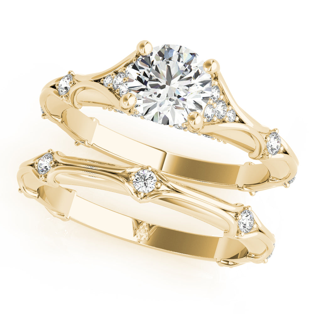 Round Diamond Engagement Ring · 1.05 ct tw