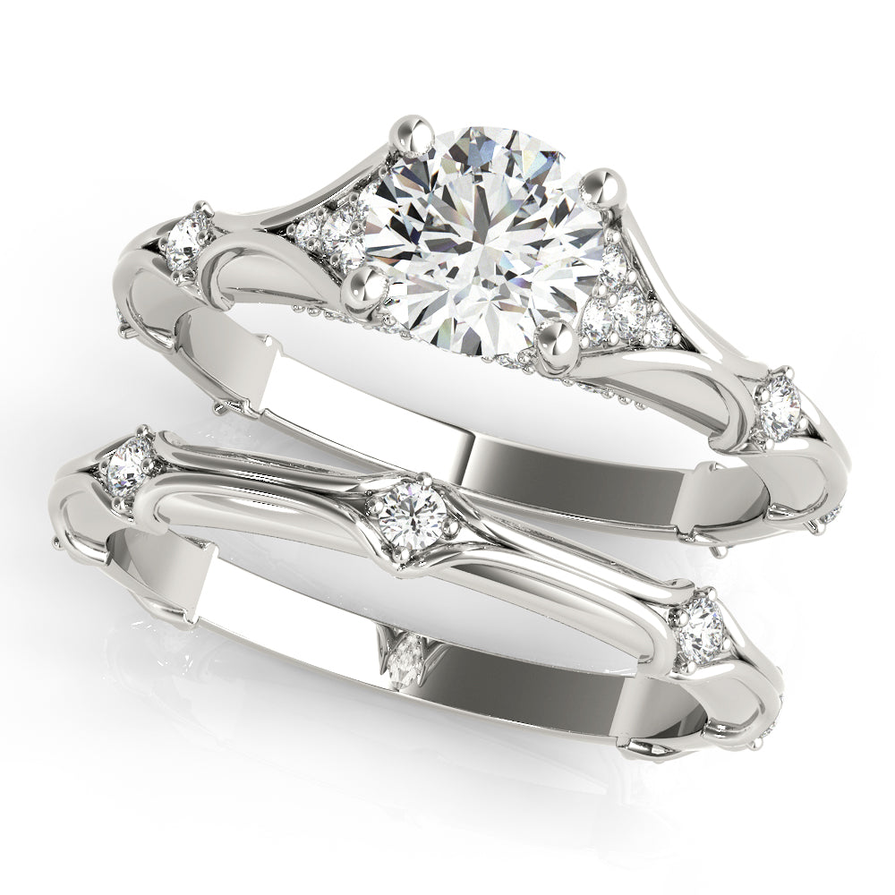 Round Diamond Engagement Ring · 1.05 ct tw