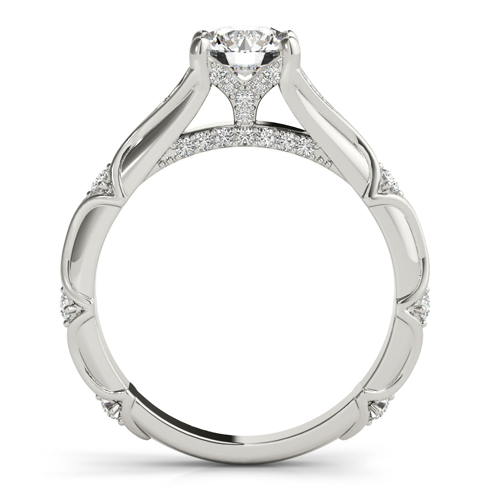 Round Diamond Engagement Ring · 1.05 ct tw