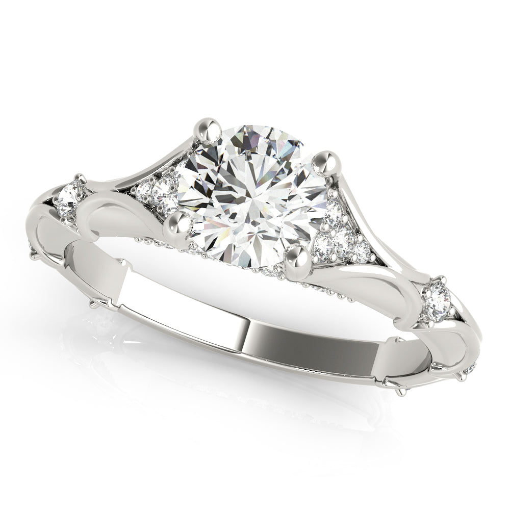 Round Diamond Engagement Ring · 1.05 ct tw