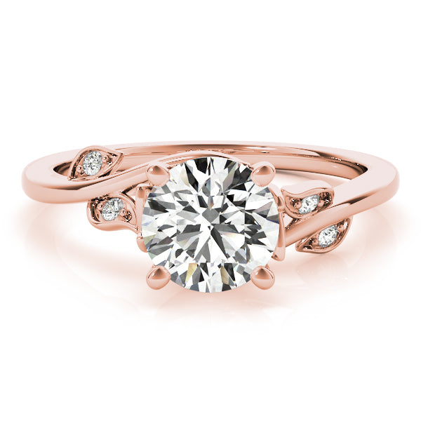 Round 7.54mm Diamond Engagement Ring · 1.59 ct tw