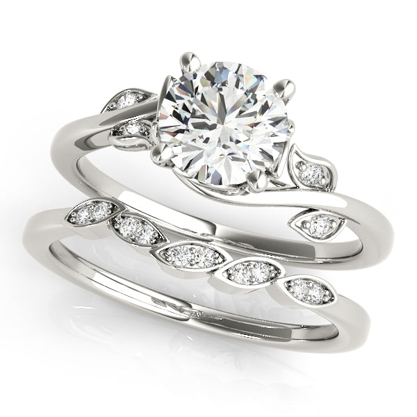 Round 7.54mm Diamond Engagement Ring · 1.59 ct tw