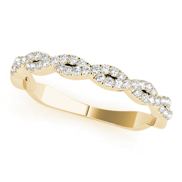 Twisted Diamond Fashion Ring · 0.24 ct tw