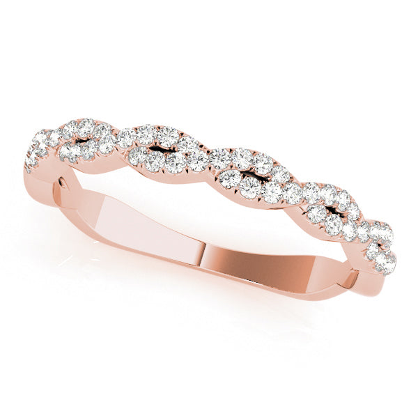 Twisted Diamond Fashion Ring · 0.24 ct tw