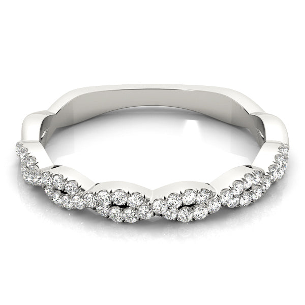 Twisted Diamond Fashion Ring · 0.24 ct tw