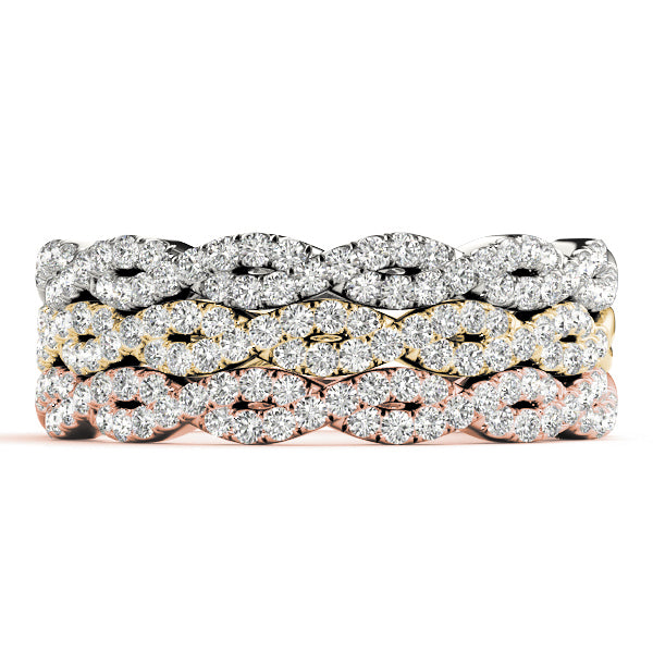 Twisted Diamond Fashion Ring · 0.24 ct tw