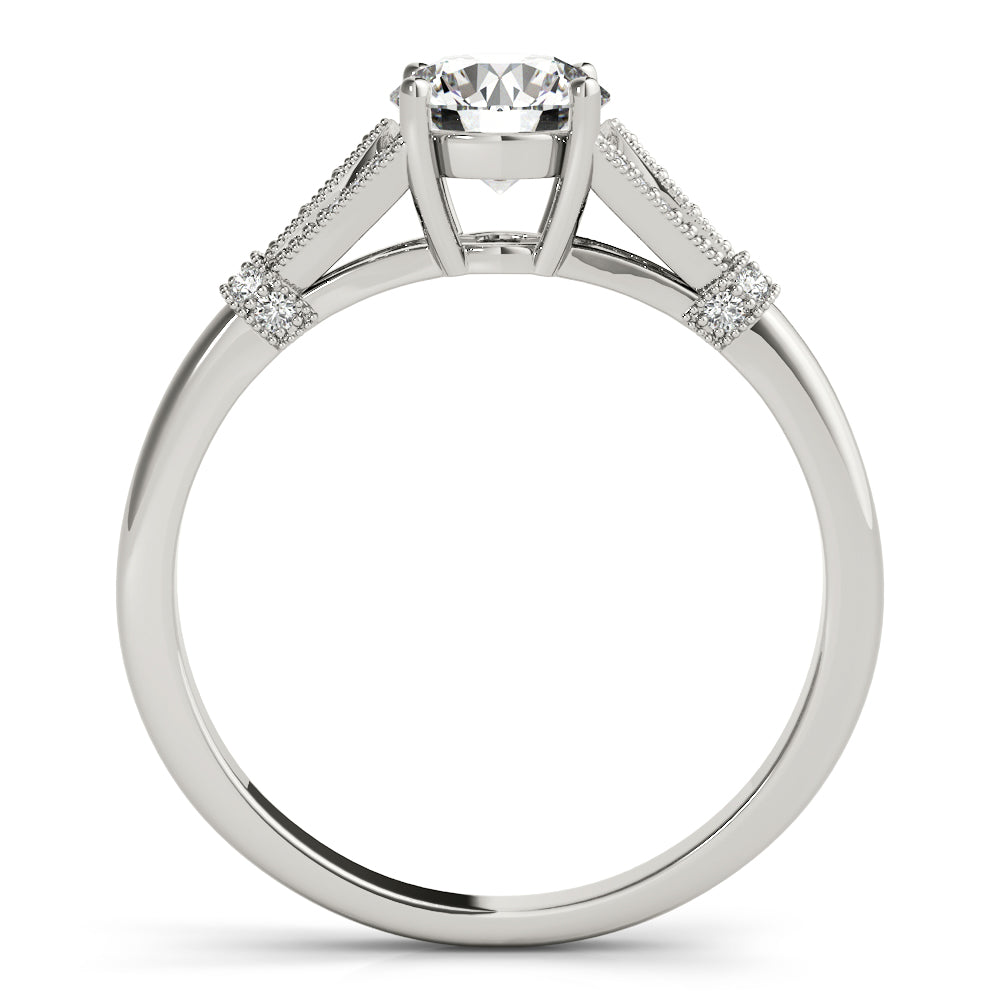 Round Gemstone Engagement Ring · 1.60 ct tw