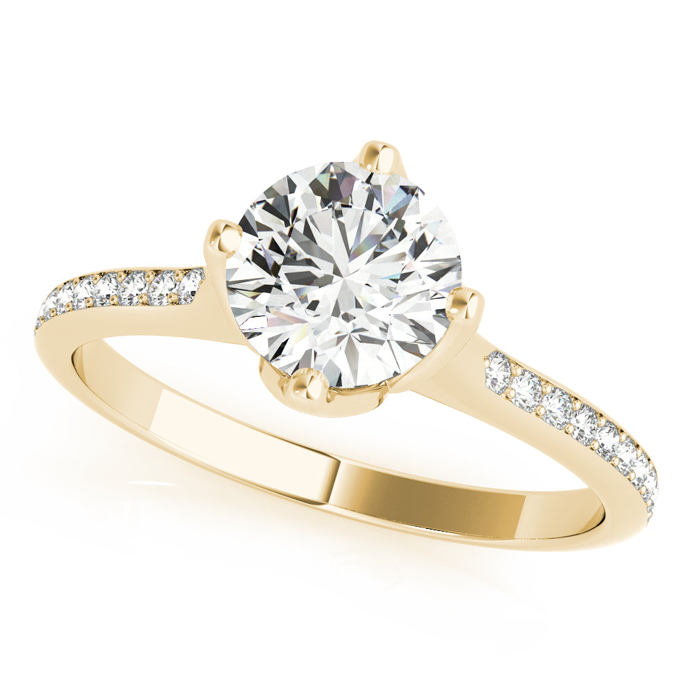 Round Diamond Engagement Ring · 1.12 ct tw
