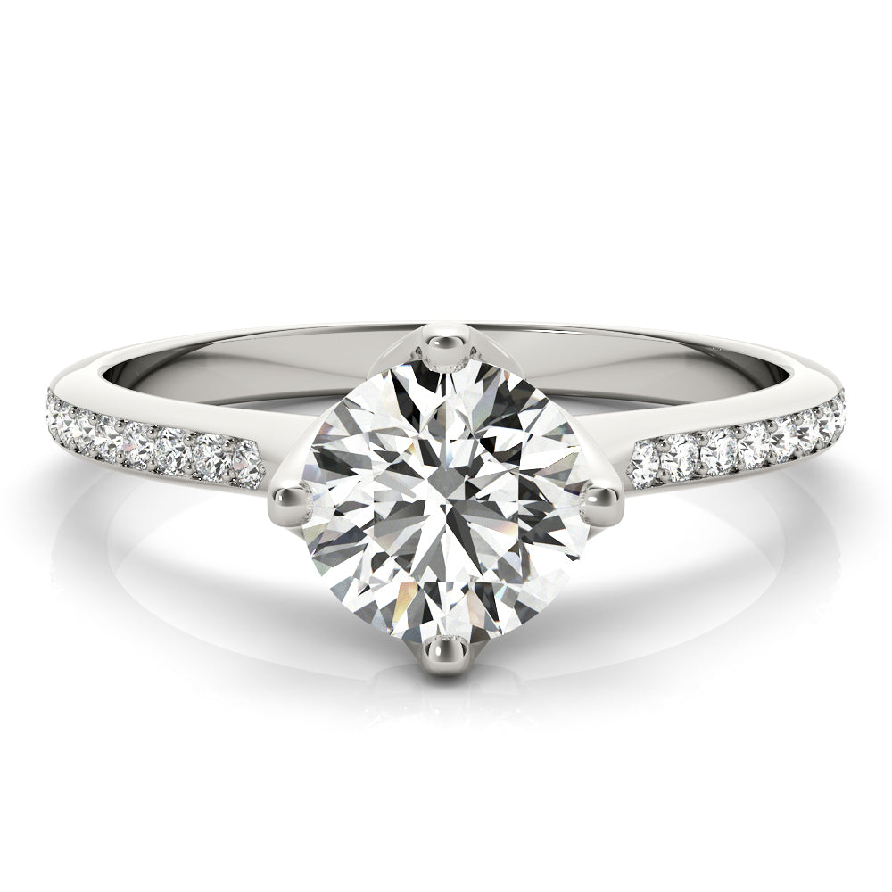 Round Diamond Engagement Ring · 1.12 ct tw