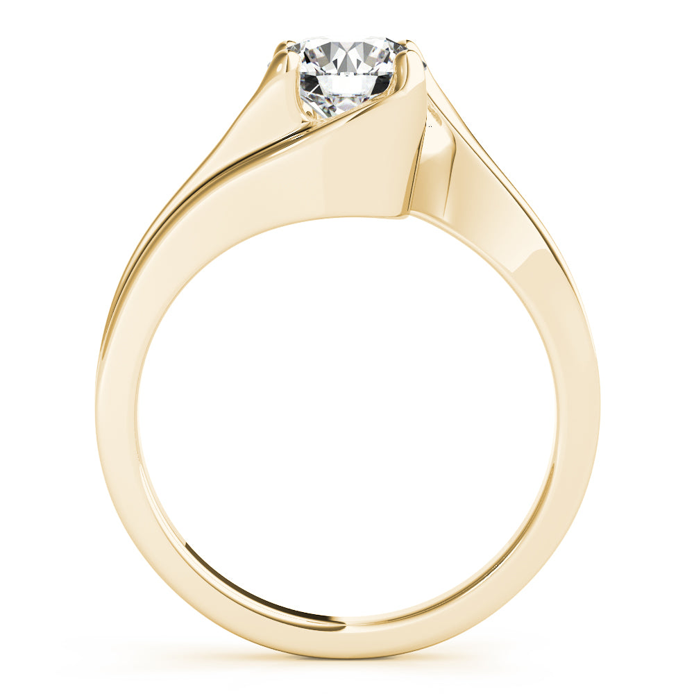 Round Bypass Diamond Engagement Ring · 1.00 ct tw