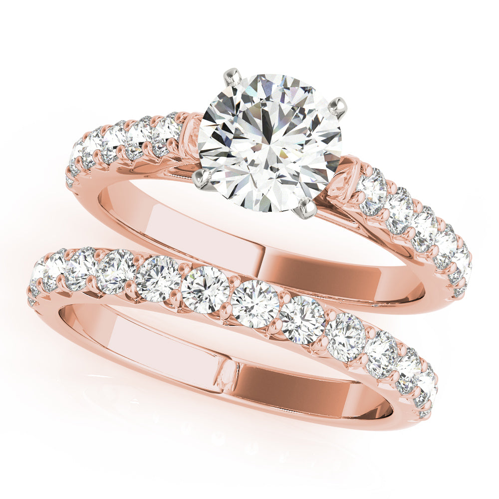 Catherdal Diamond Engagement Ring · 0.48 ct tw