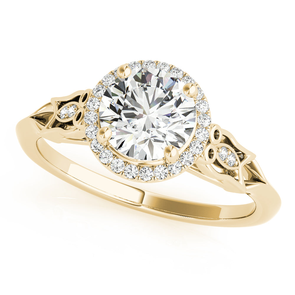 Round Diamond Engagement Ring · 1.10 ct tw