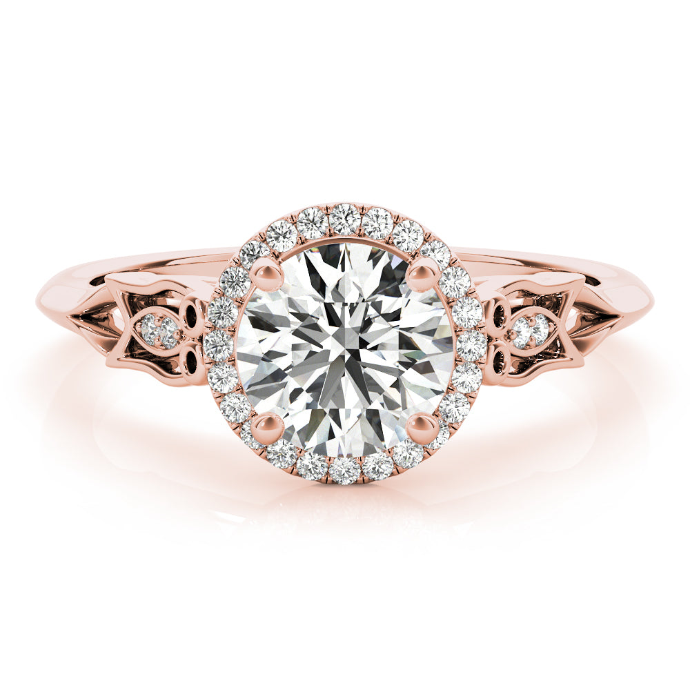 Round Diamond Engagement Ring · 1.10 ct tw