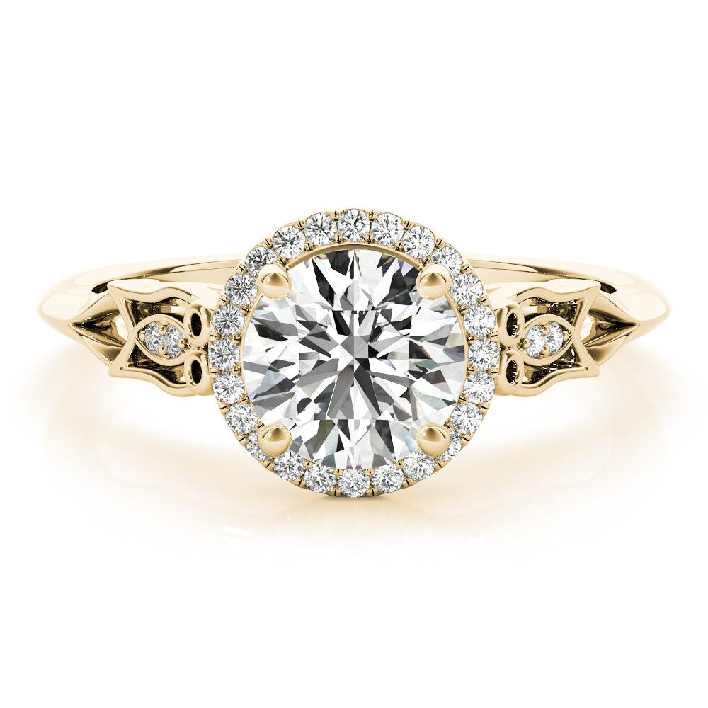 Round Diamond Engagement Ring · 0.85 ct tw