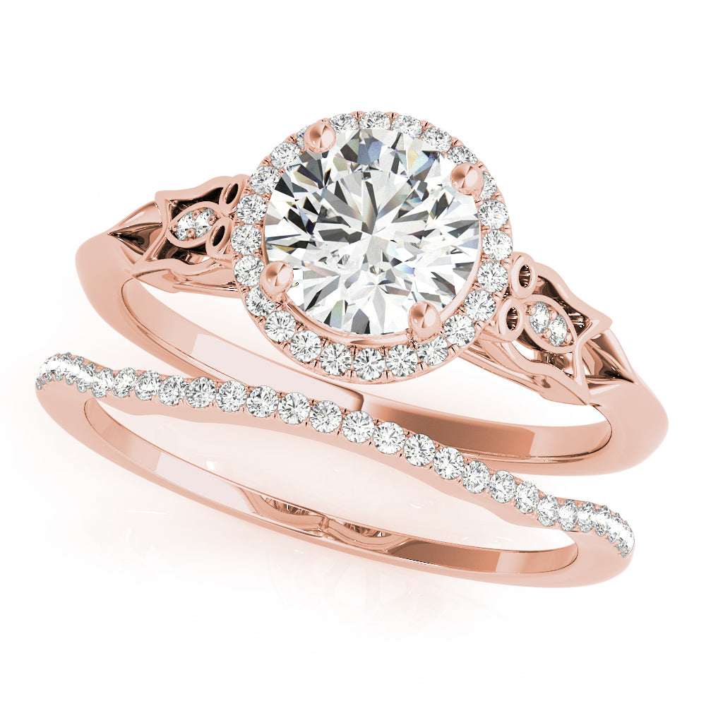 Round Diamond Engagement Ring · 1.10 ct tw