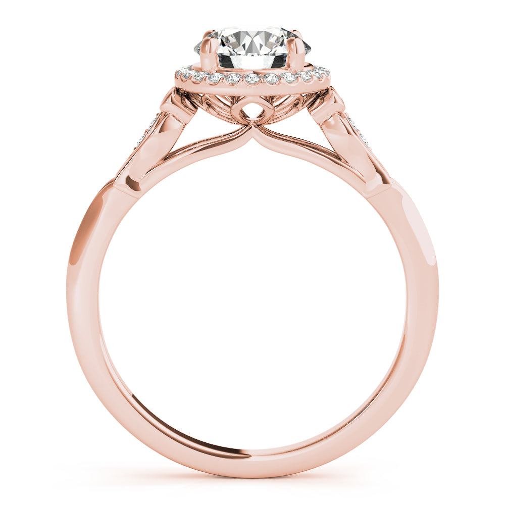 Round Diamond Engagement Ring · 0.58 ct tw